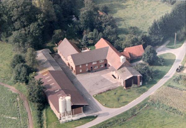 Neuere Luftaufnahme der Mühle Neuere Luftaufnahme der Mühle