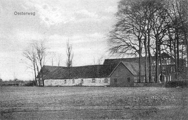 Hof Raabe auf einer alten Oesterweger Postkarte Hof Raabe auf einer alten Oesterweger Postkarte